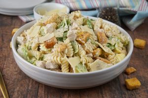 chicken caesar pasta salad
