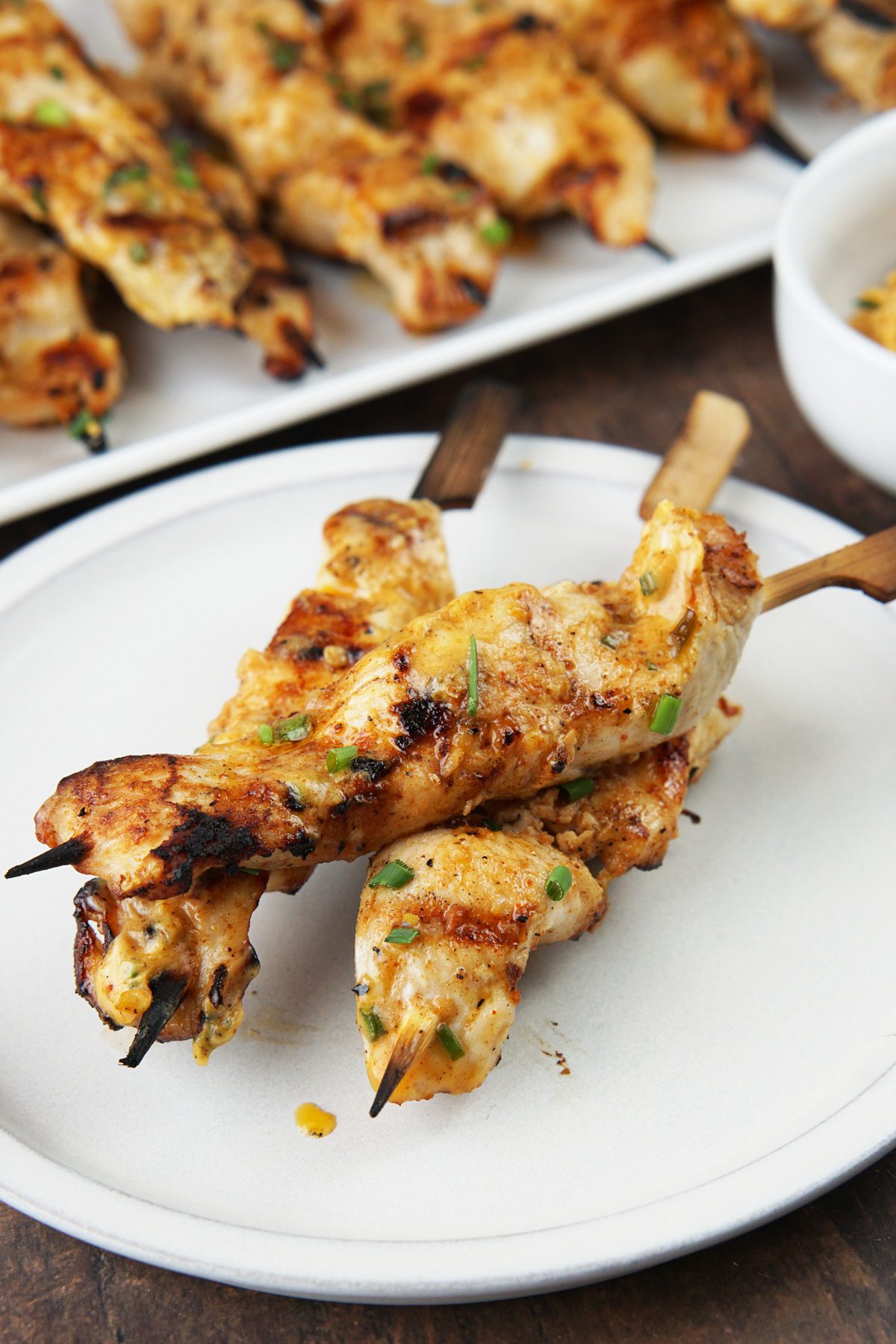 Chicken Skewer with Cowboy Butter