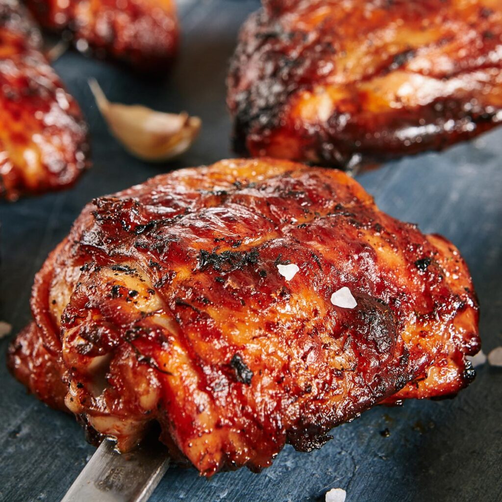 Irresistible Grilled Harissa Honey Chicken Thighs So Tasty You'll Be ...