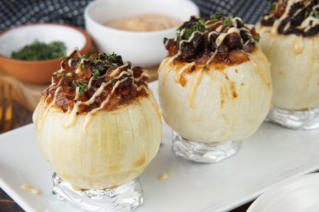 grilled steakhouse onions