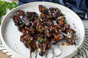balsamic marinated mushrooms