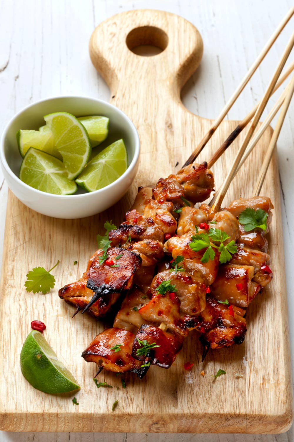 pad thai chicken skewers t2