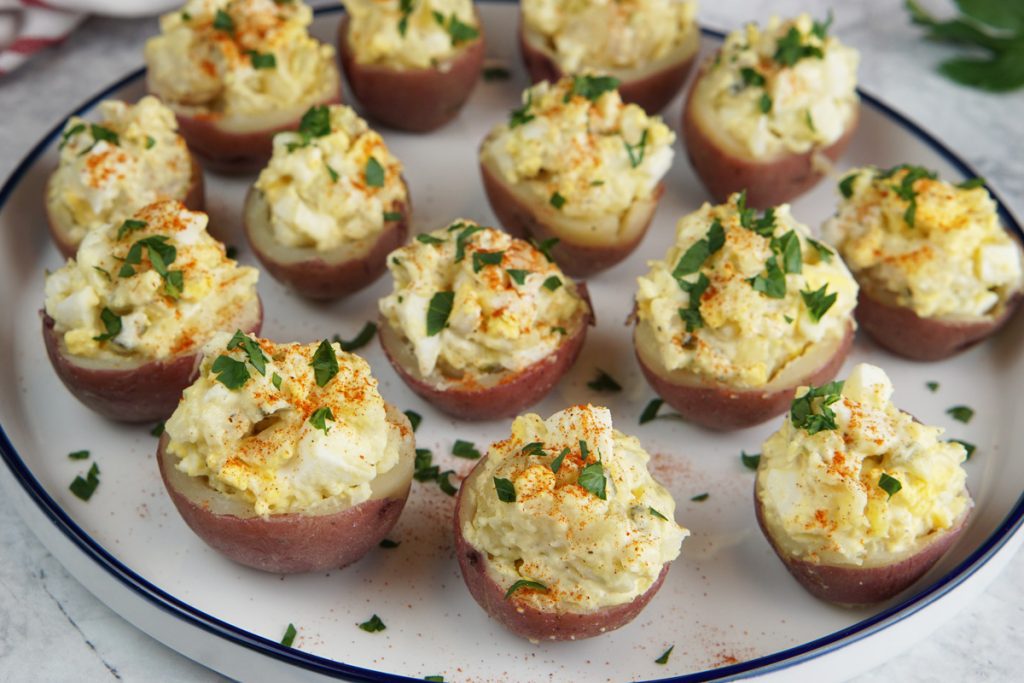 potato salad bites