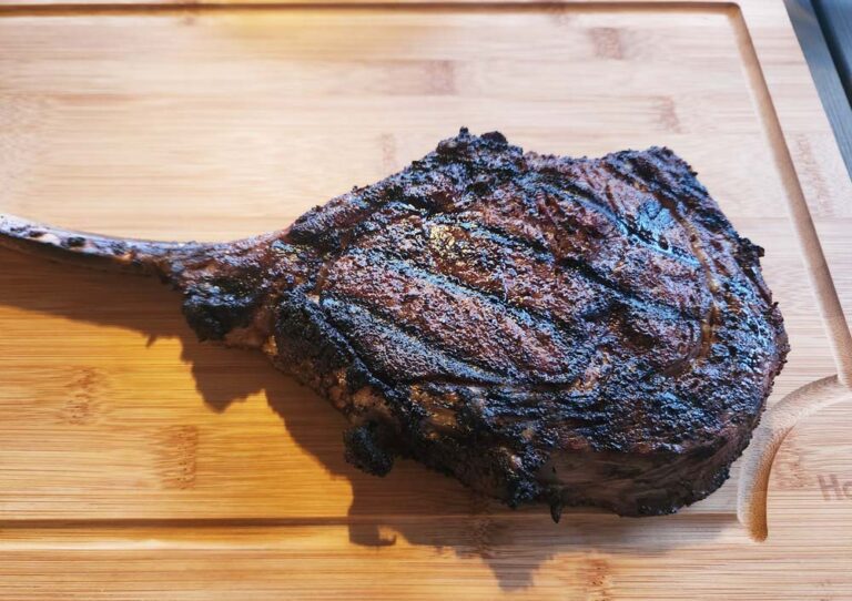 How To Reverse Sear A Tomahawk Steak On The Grill Legends Of The Grill 7872