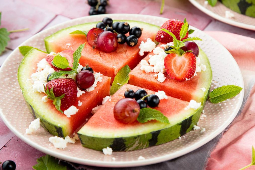watermelon pizza